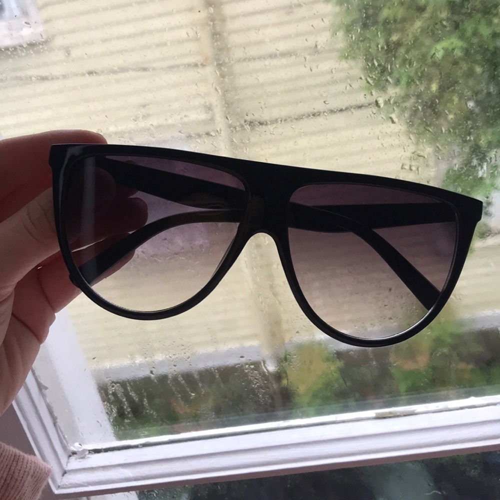 Flat top sunglasses